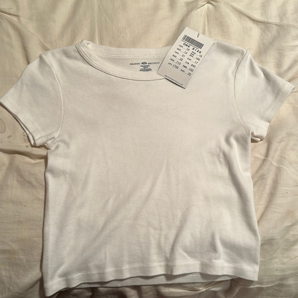 Brandy Melville white t-shirt
